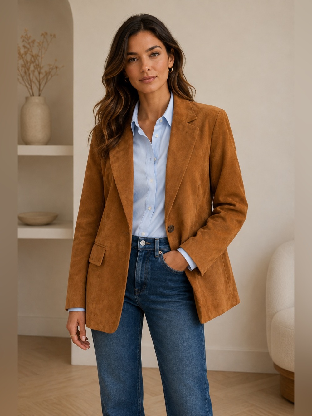 Derek Lam 10 Crosby Eurelle Suede Blazer — NWT — $1,395 Retail